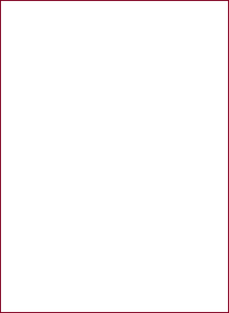 A black background with red border and some white lines